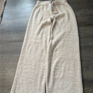 Cupcakes & Cashmere Soft Cream Textured Pants